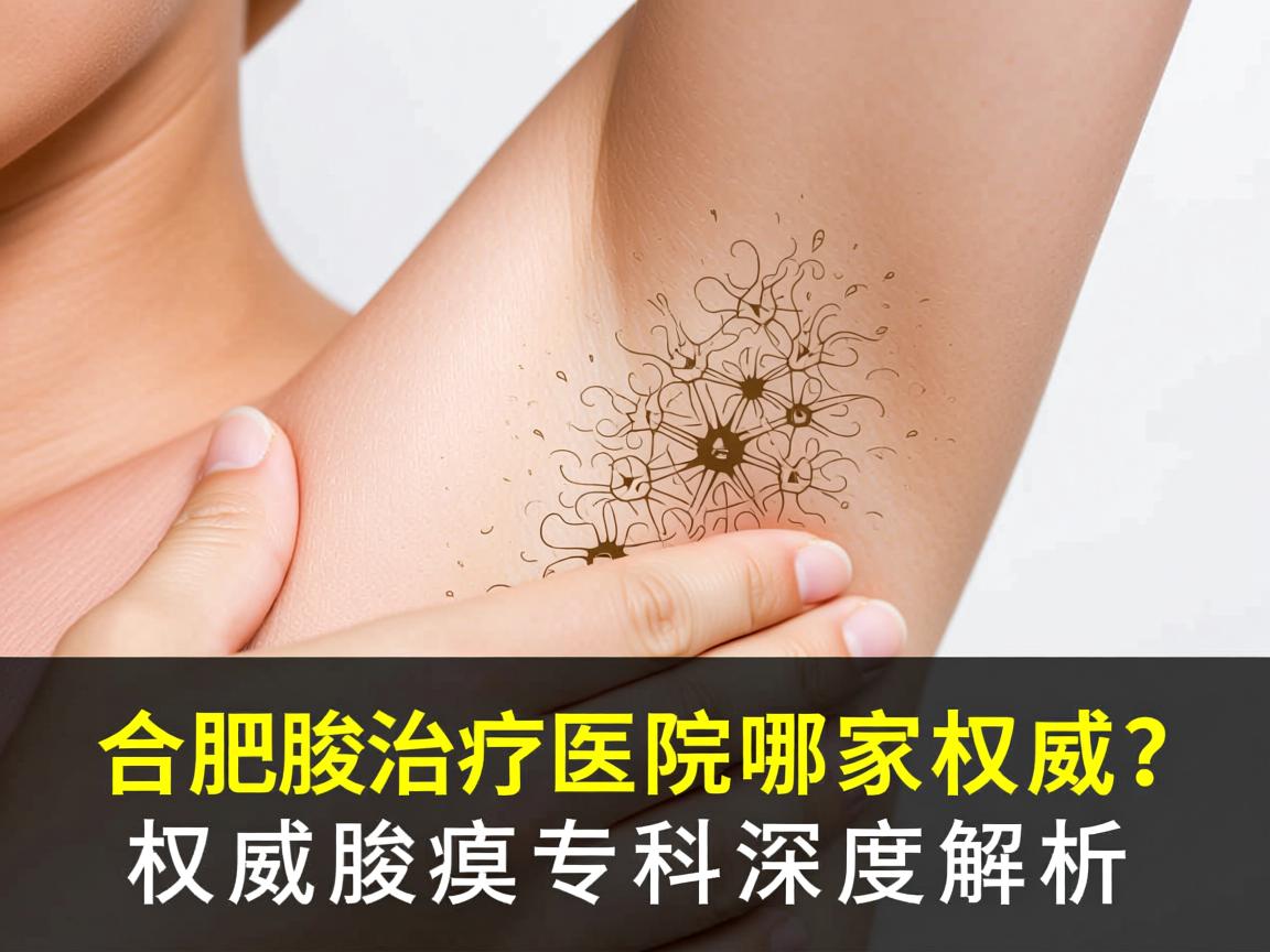 合肥腋臭治疗医院哪家权威?权威腋臭专科深度解析 合肥腋臭治疗医院哪家权威?权威腋臭专科深度解析