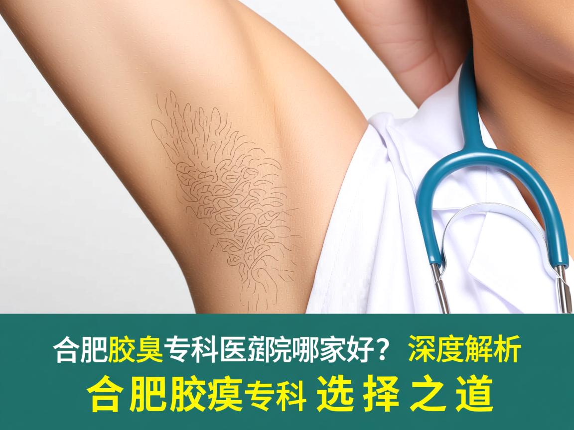 合肥腋臭专科医院哪家好？深度解析合肥腋臭专科的选择之道