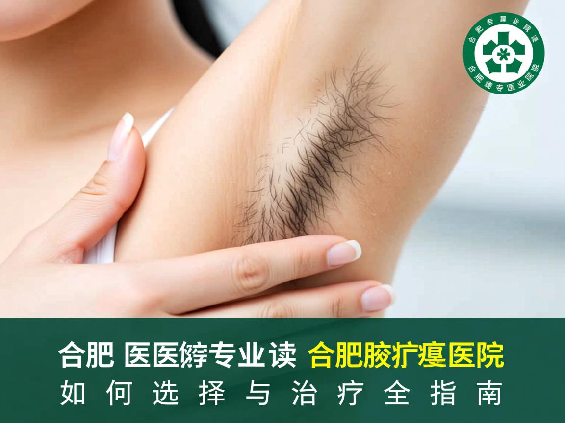 合肥腋臭医院专业解读，合肥腋臭医院如何选择与治疗全指南