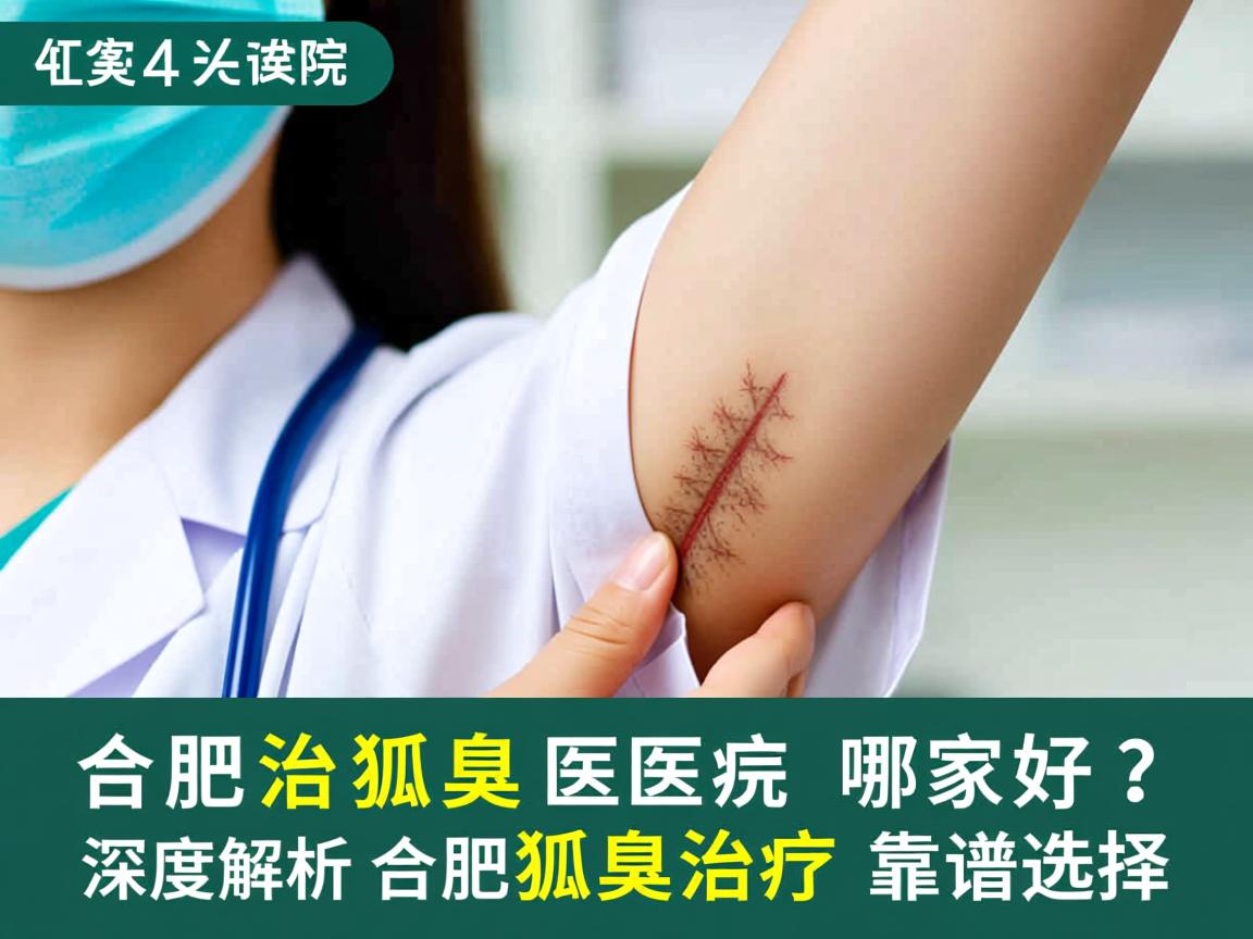 合肥治狐臭医院哪家好？深度解析合肥狐臭治疗的靠谱选择