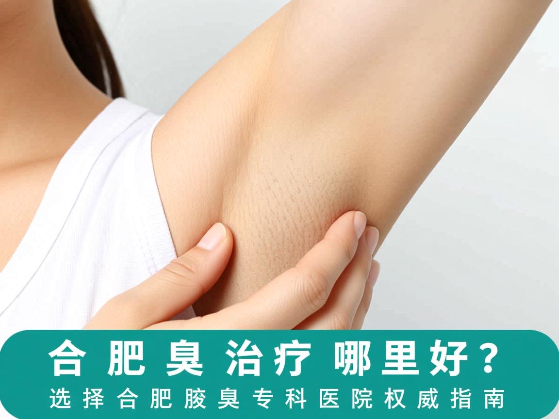 合肥腋臭治疗哪里好？选择合肥腋臭专科医院的权威指南