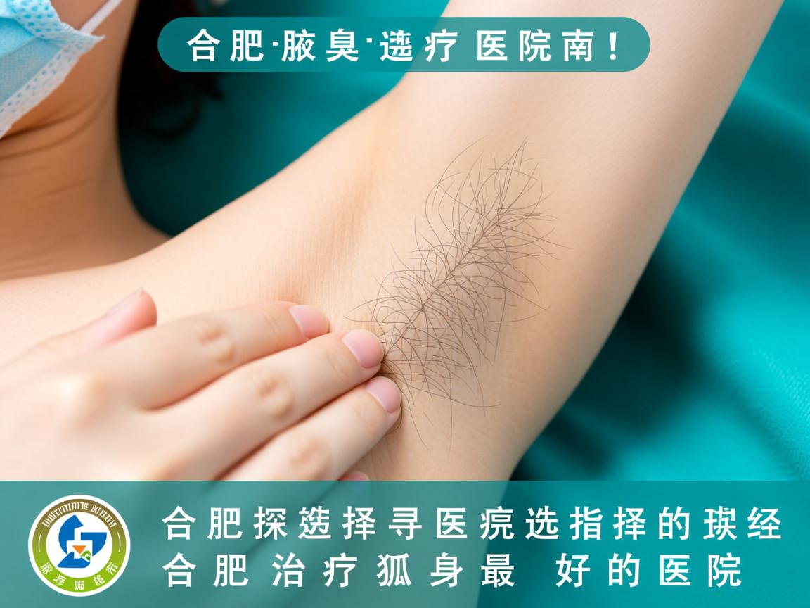 合肥腋臭治疗医院选择指南，探寻合肥治疗狐臭最好的医院