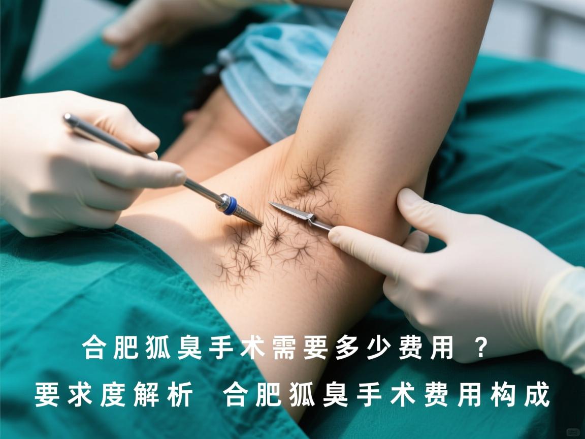合肥狐臭手术需要多少费用？深度解析合肥狐臭手术费用构成
