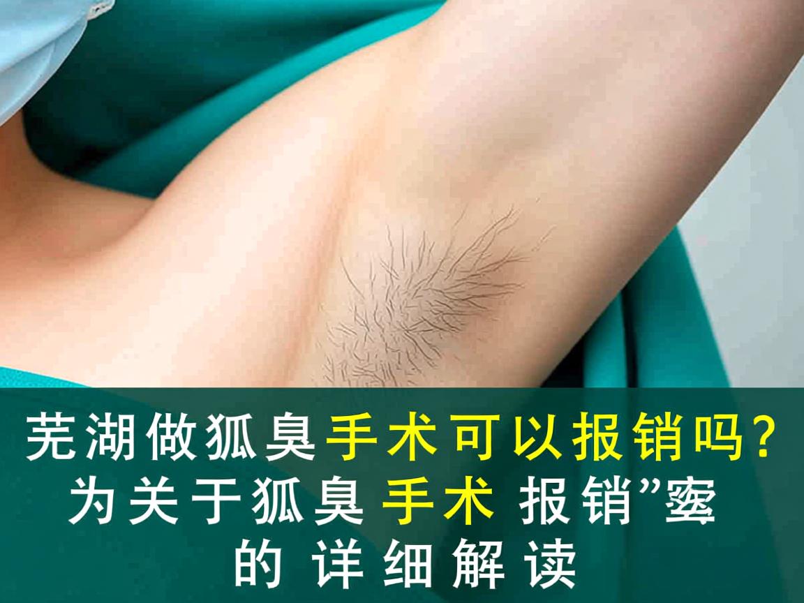 芜湖做狐臭手术可以报销吗?关于狐臭手术报销的详细解读 芜湖做狐臭手术可以报销吗?关于狐臭手术报销的详细解读