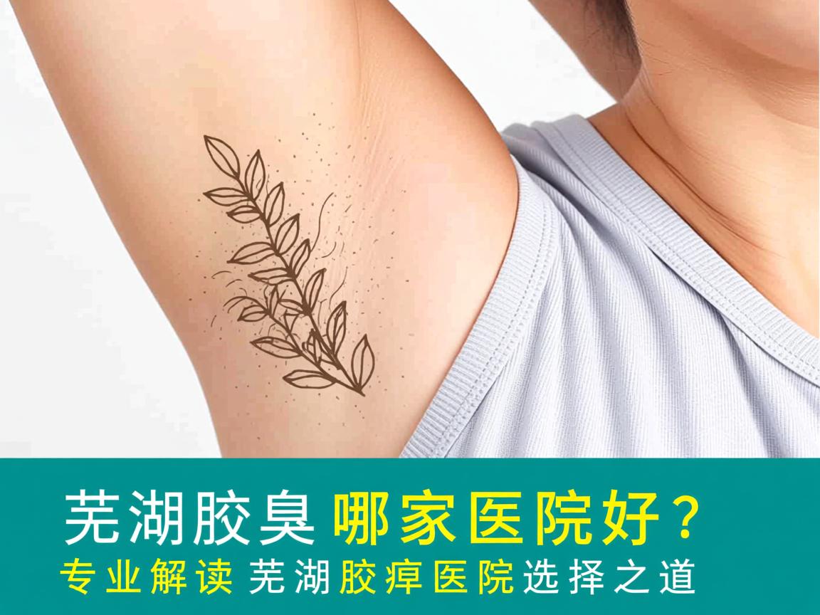 芜湖治腋臭哪家医院好？专业解读芜湖腋臭医院选择之道