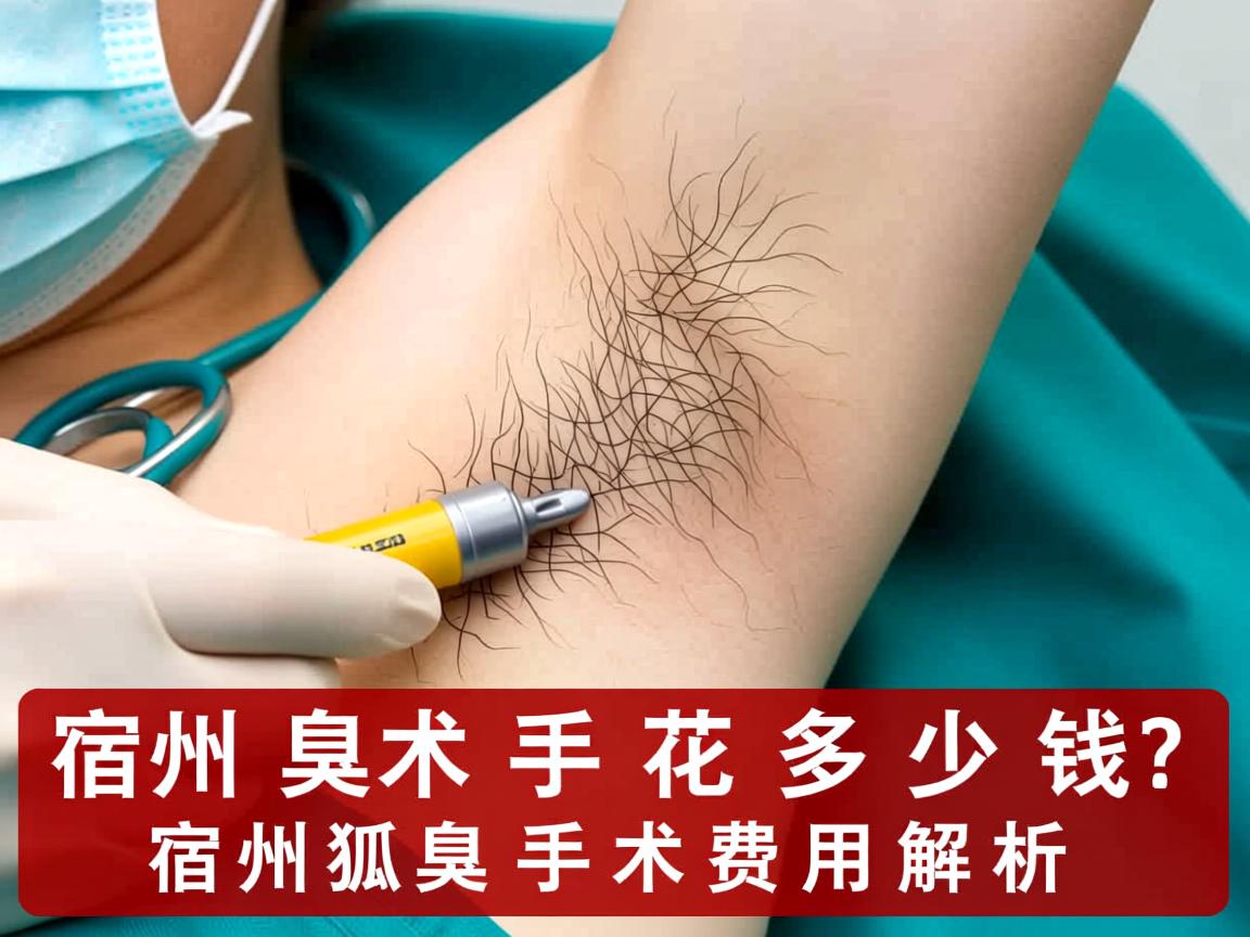 宿州狐臭手术花多少钱?宿州狐臭手术费用解析 宿州狐臭手术花多少钱?宿州狐臭手术费用解析