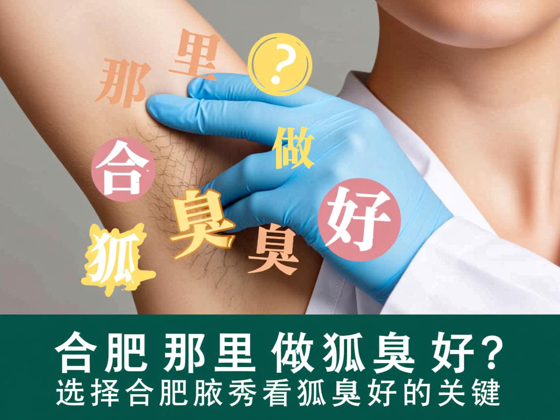 合肥那里做狐臭好?选择合肥腋秀看狐臭好的关键 合肥那里做狐臭好?选择合肥腋秀看狐臭好的关键