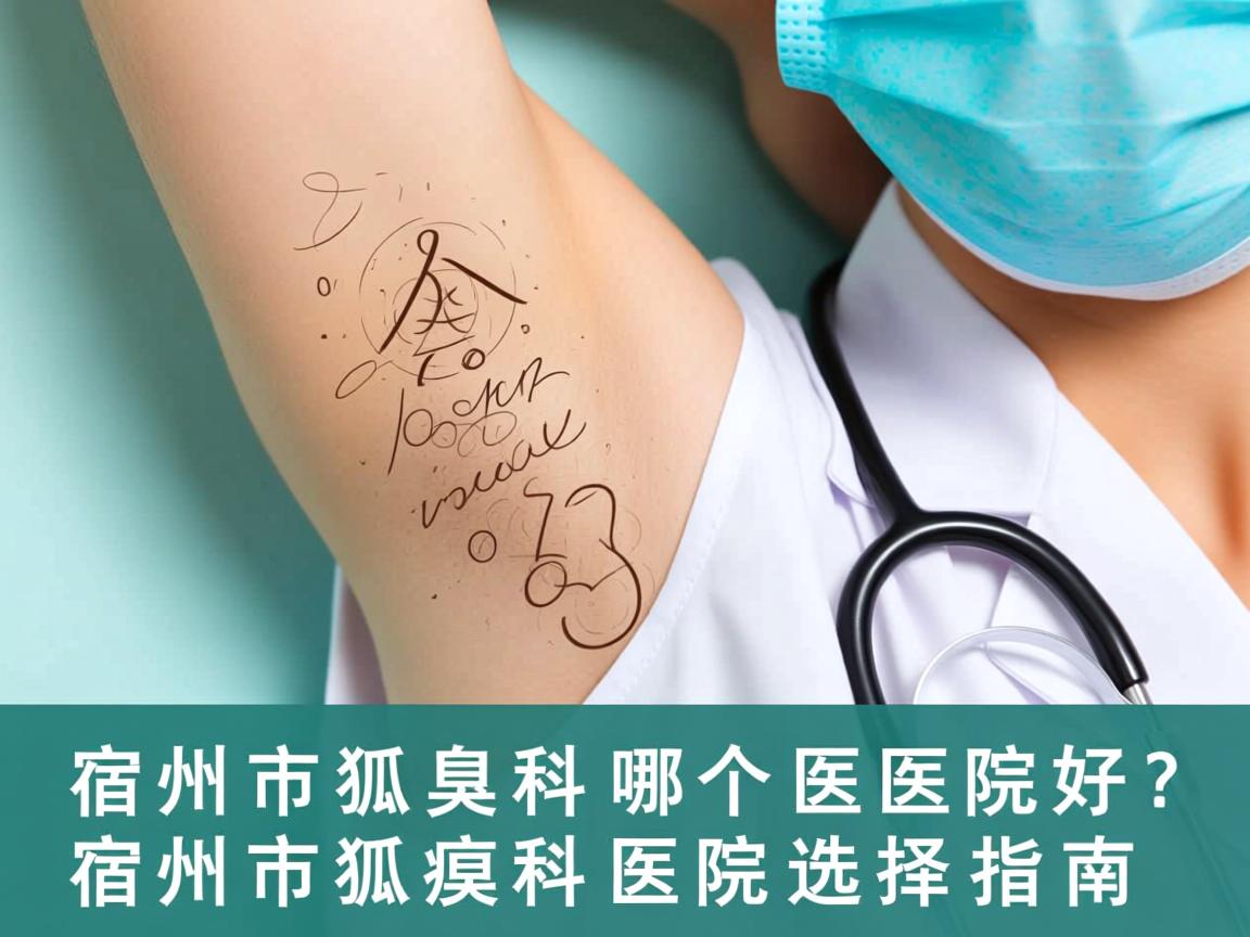 宿州市狐臭科哪个医院好?宿州市狐臭科医院选择指南 宿州市狐臭科哪个医院好?宿州市狐臭科医院选择指南