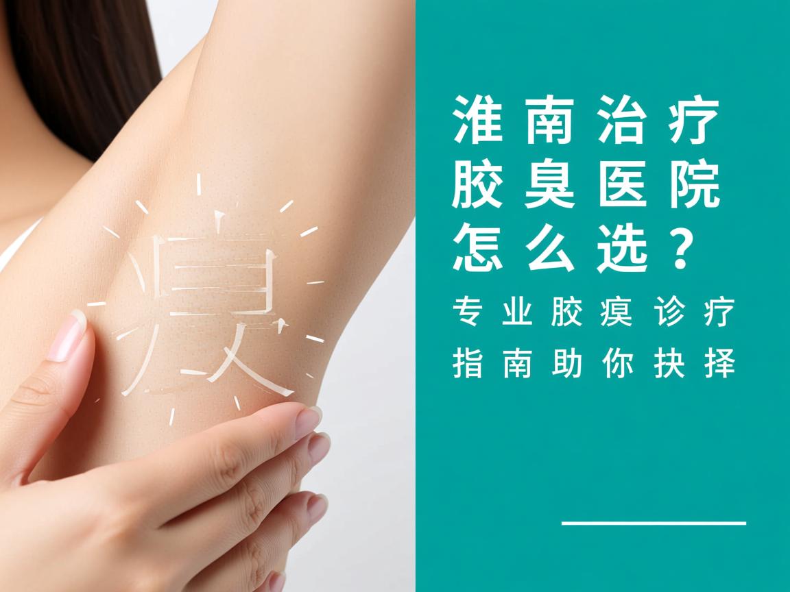 淮南治疗腋臭医院怎么选?专业腋臭诊疗指南助你抉择 淮南治疗腋臭医院怎么选?专业腋臭诊疗指南助你抉择