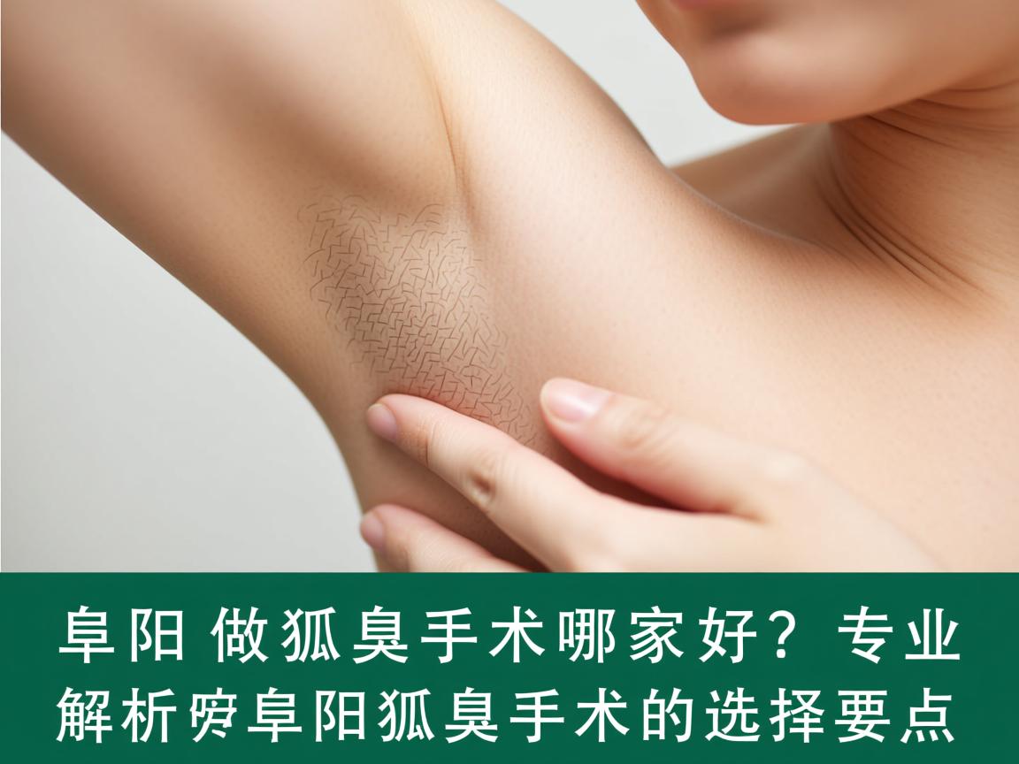 阜阳做狐臭手术哪家好?专业解析阜阳狐臭手术的选择要点 阜阳做狐臭手术哪家好?专业解析阜阳狐臭手术的选择要点