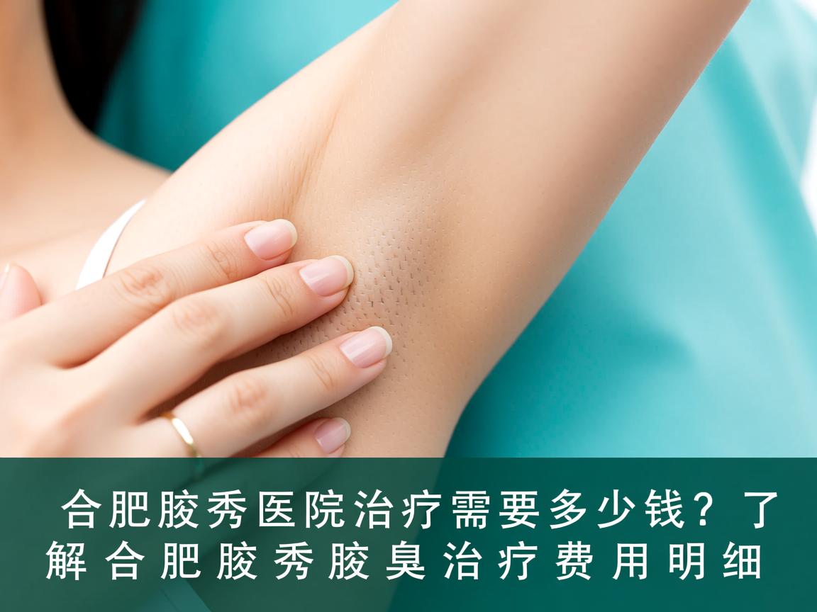 合肥腋秀医院治疗需要多少钱?了解合肥腋秀腋臭治疗费用明细 合肥腋秀医院治疗需要多少钱?了解合肥腋秀腋臭治疗费用明细