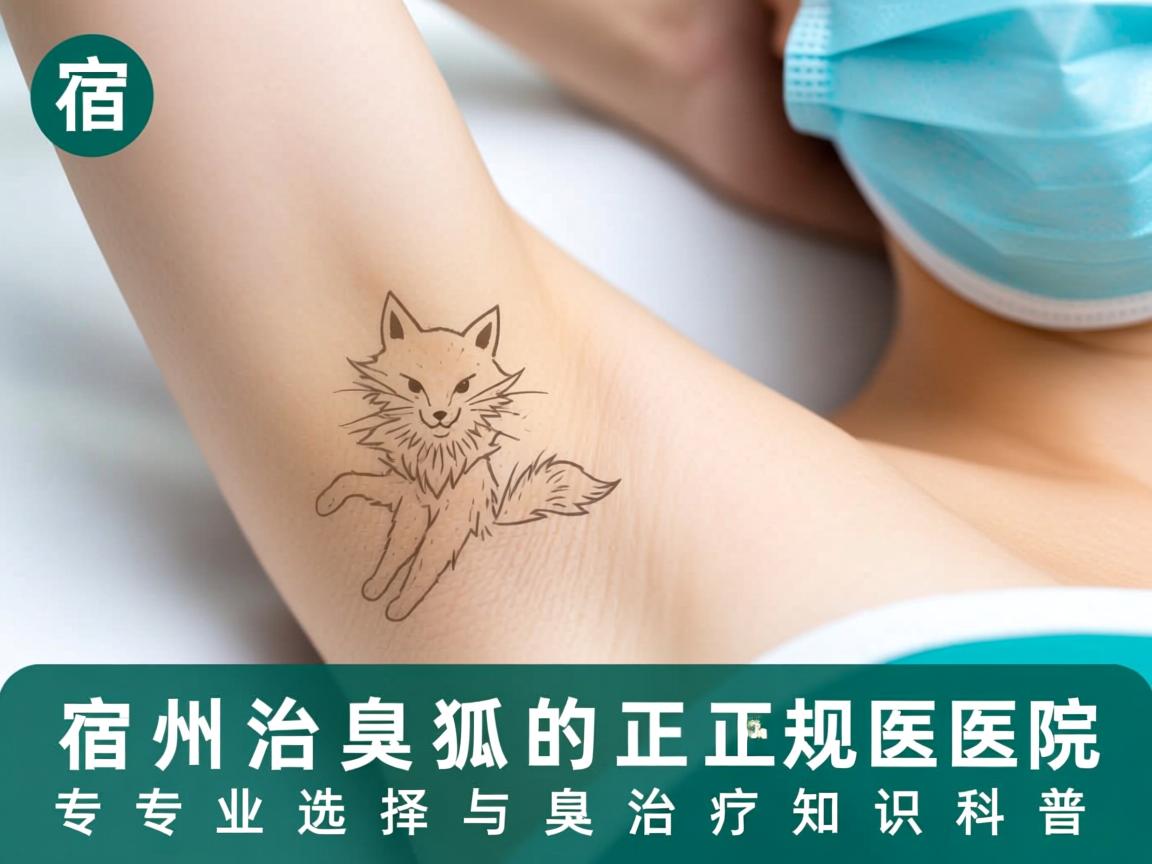 宿州治狐臭的正规医院,专业选择与狐臭治疗知识科普 宿州治狐臭的正规医院,专业选择与狐臭治疗知识科普