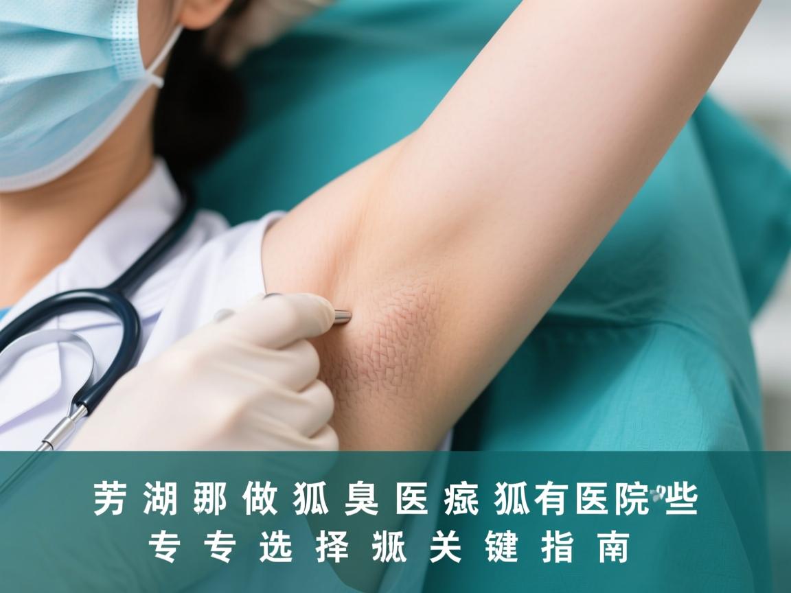 芜湖做狐臭医院有哪些,专业选择狐臭医院的关键指南 芜湖做狐臭医院有哪些,专业选择狐臭医院的关键指南