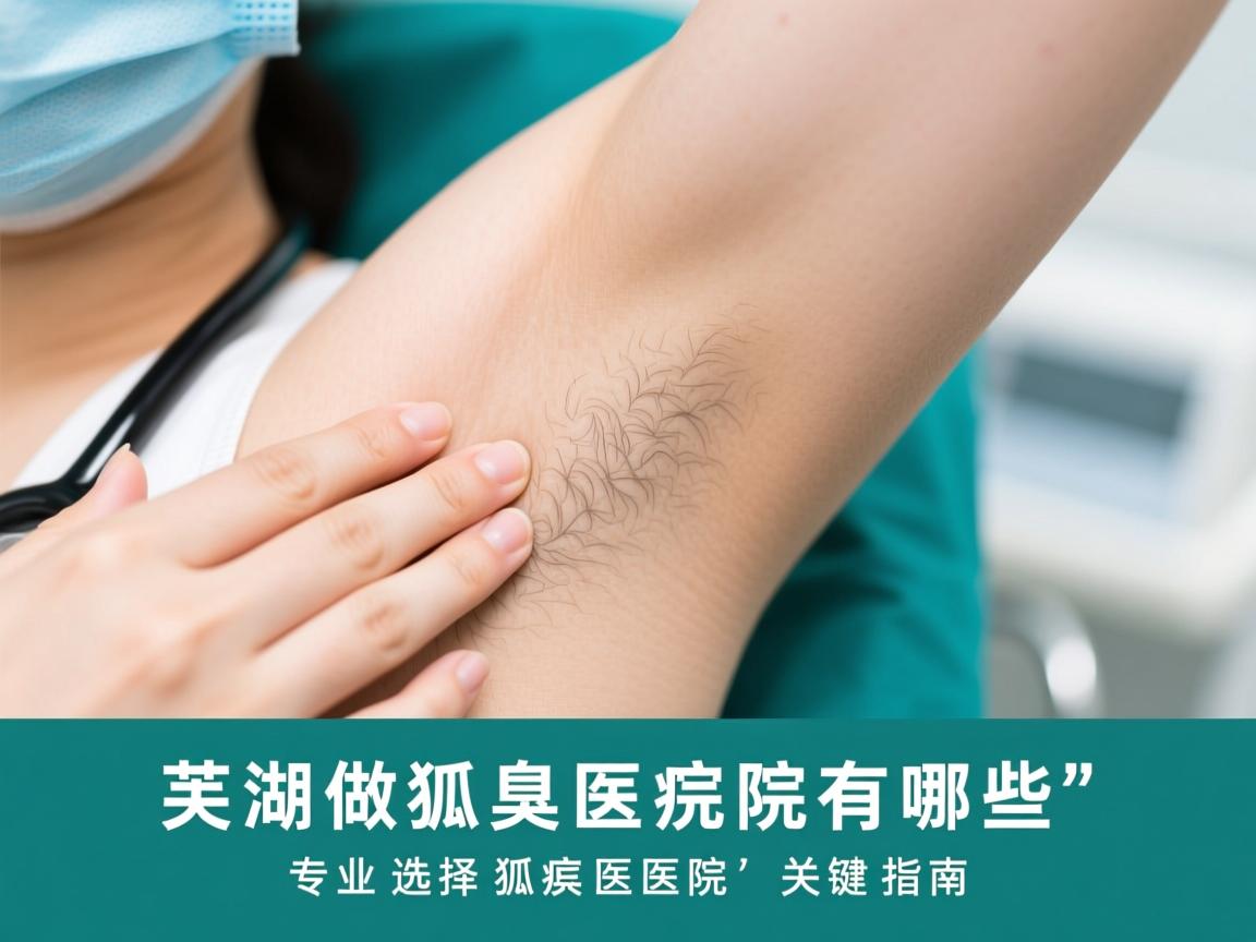 芜湖做狐臭医院有哪些,专业选择狐臭医院的关键指南 芜湖做狐臭医院有哪些,专业选择狐臭医院的关键指南