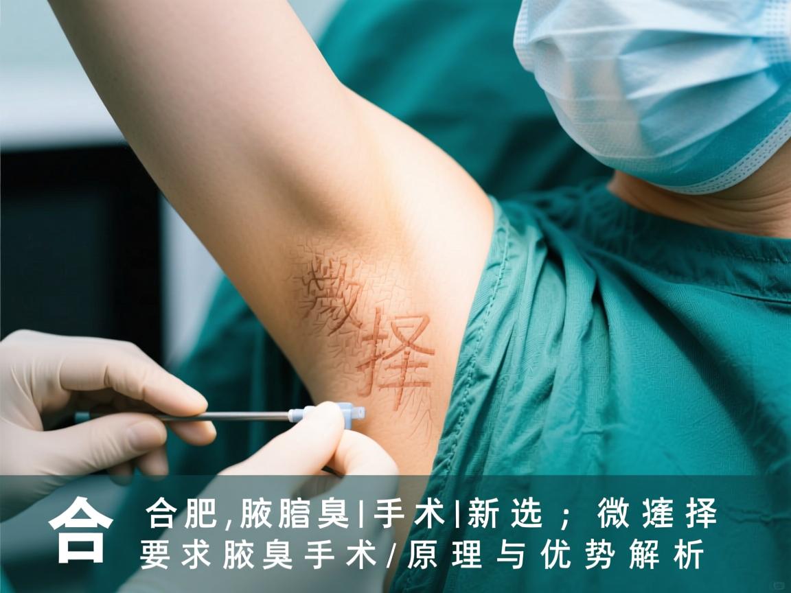 合肥腋臭手术新选择,微波腋臭手术的原理与优势解析 合肥腋臭手术新选择,微波腋臭手术的原理与优势解析