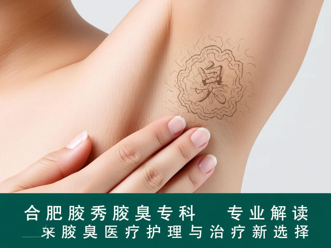 合肥腋秀腋臭专科,专业解读腋臭医疗护理与治疗新选择 合肥腋秀腋臭专科,专业解读腋臭医疗护理与治疗新选择