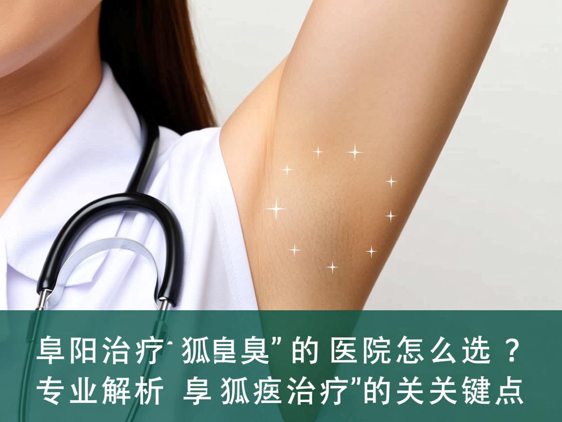 阜阳治疗狐臭的医院怎么选?专业解析阜阳狐臭治疗的关键点 阜阳治疗狐臭的医院怎么选?专业解析阜阳狐臭治疗的关键点