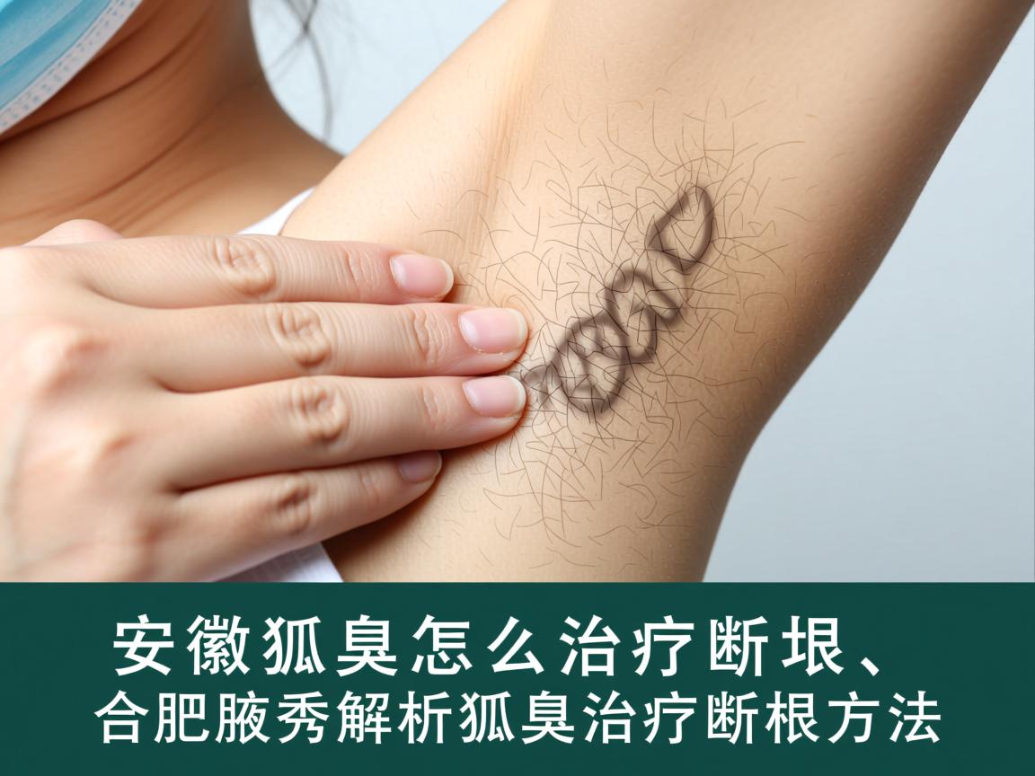 安徽狐臭怎么治疗断根，合肥腋秀解析狐臭治疗断根方法