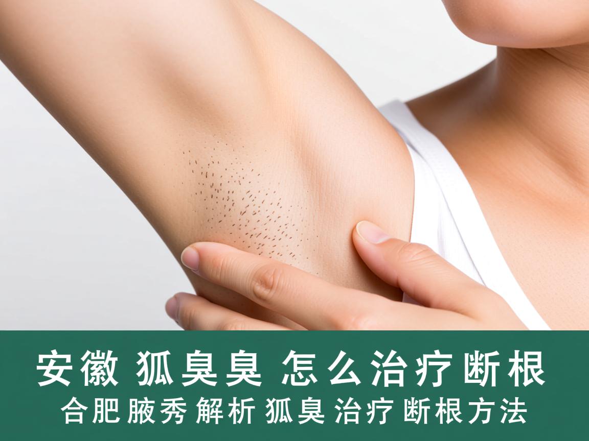 安徽狐臭怎么治疗断根，合肥腋秀解析狐臭治疗断根方法