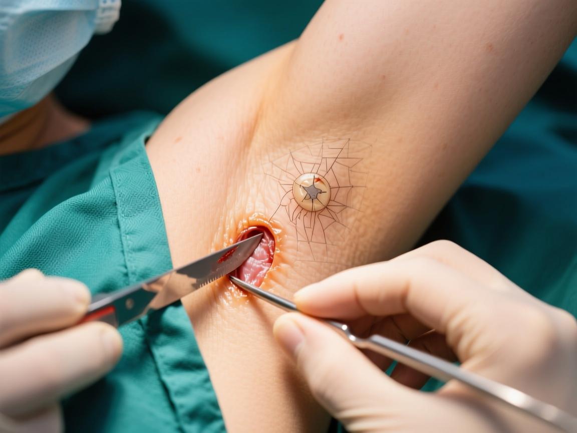 小切口微创腋臭手术,专业解析腋臭手术的革新之术 小切口微创腋臭手术,专业解析腋臭手术的革新之术