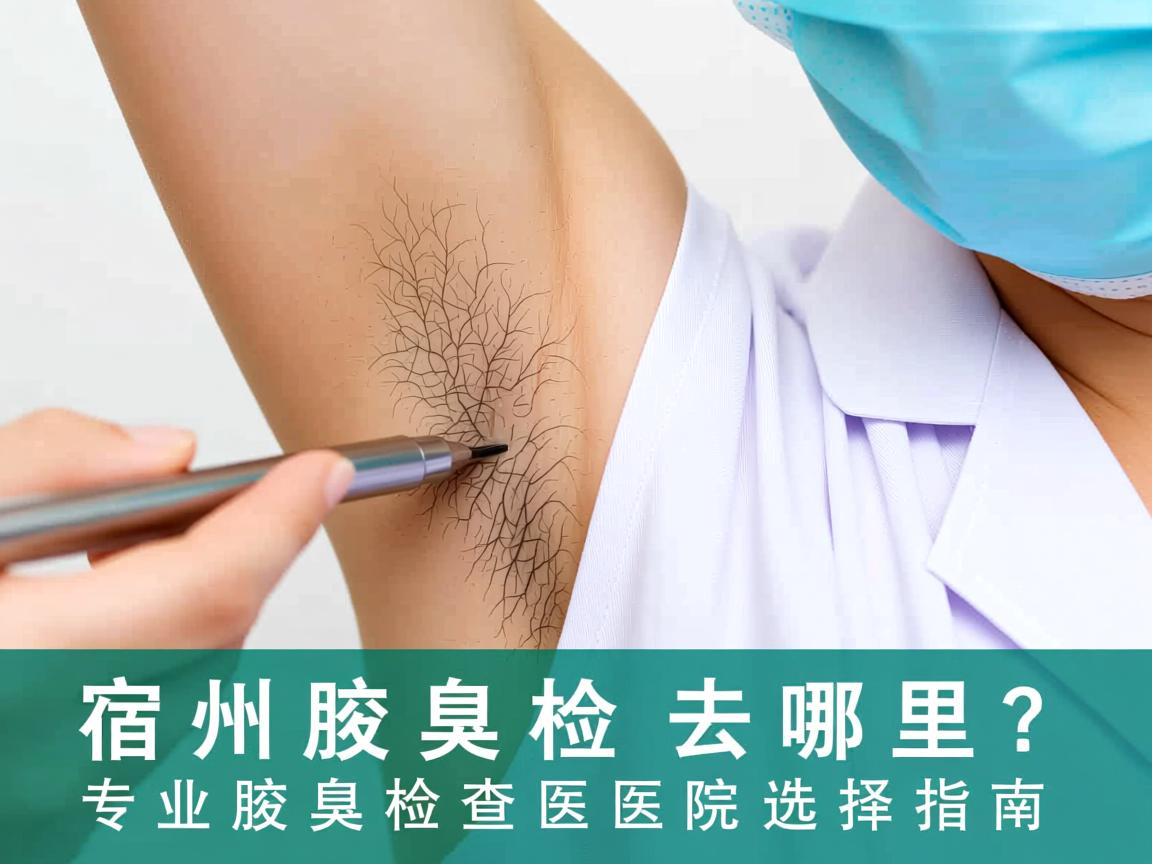 宿州腋臭检查去哪里?专业腋臭检查医院选择指南 宿州腋臭检查去哪里?专业腋臭检查医院选择指南