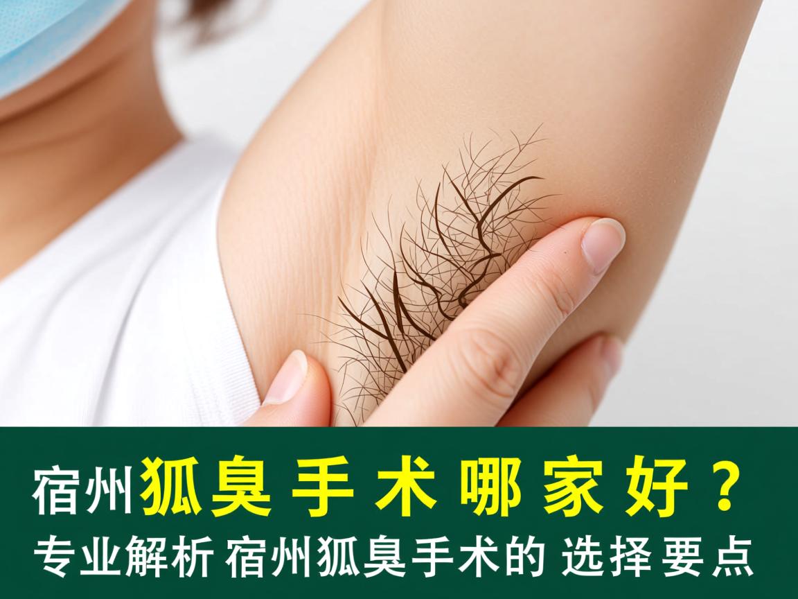 宿州狐臭手术哪家好?专业解析宿州狐臭手术的选择要点 宿州狐臭手术哪家好?专业解析宿州狐臭手术的选择要点