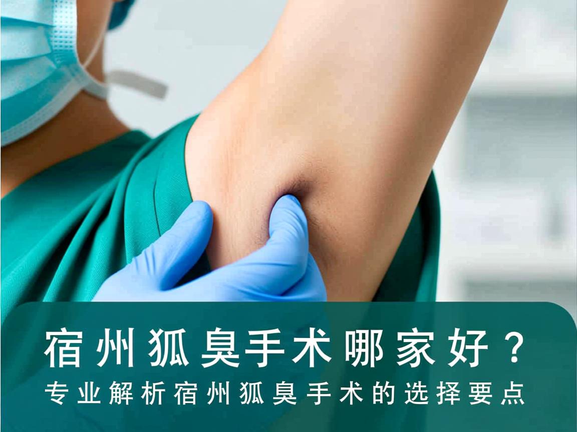 宿州狐臭手术哪家好?专业解析宿州狐臭手术的选择要点 宿州狐臭手术哪家好?专业解析宿州狐臭手术的选择要点