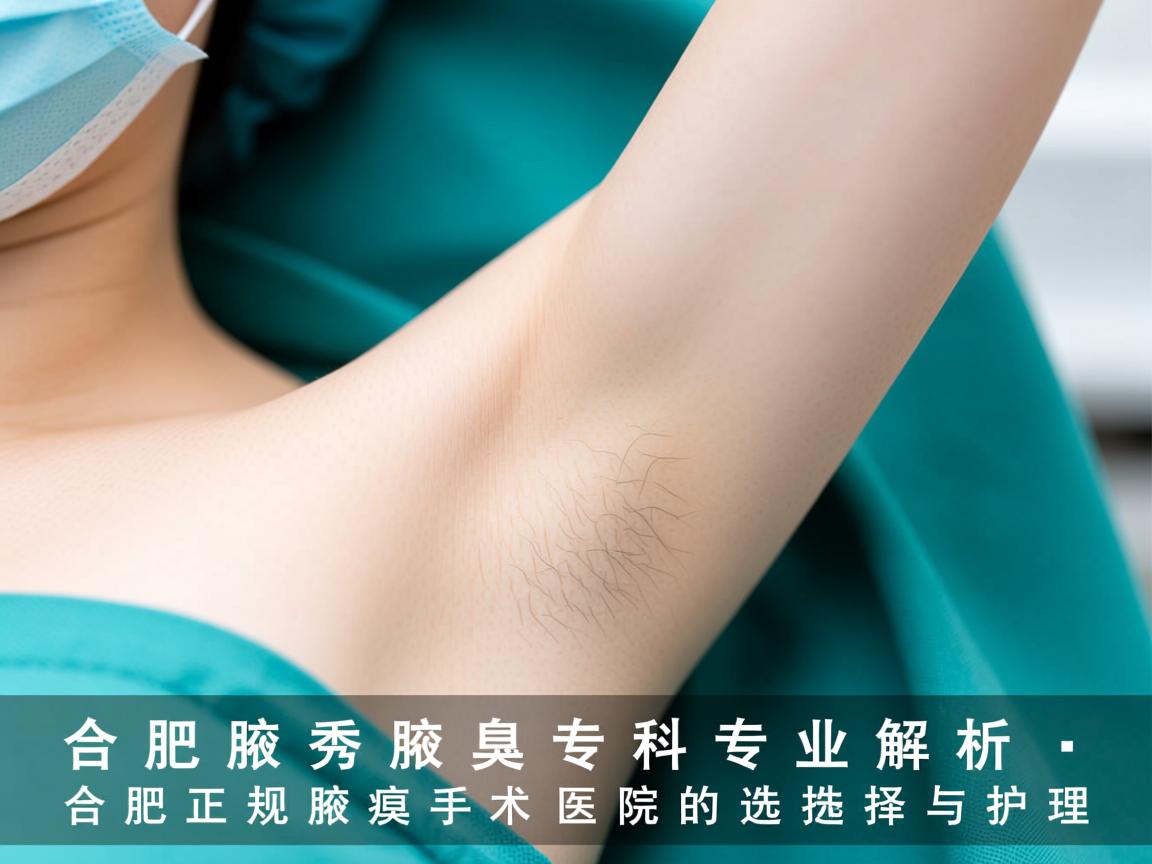 合肥腋秀腋臭专科,专业解析合肥正规腋臭手术医院的选择与护理 合肥腋秀腋臭专科,专业解析合肥正规腋臭手术医院的选择与护理