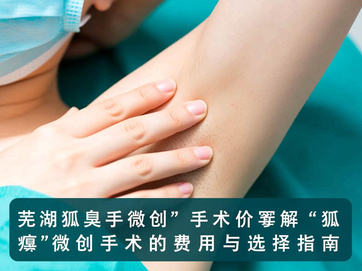 芜湖狐臭微创手术价格解析,狐臭微创手术的费用与选择指南 芜湖狐臭微创手术价格解析,狐臭微创手术的费用与选择指南