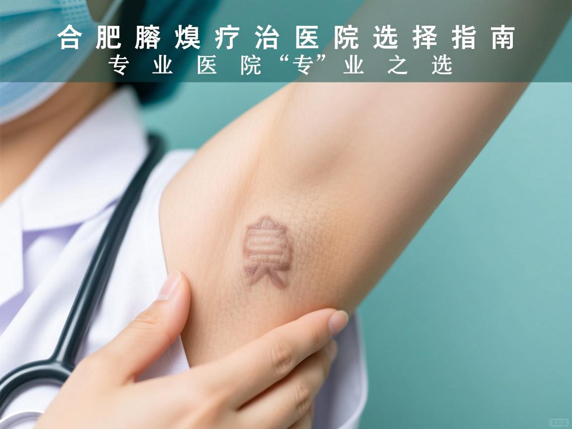 合肥腋臭治疗医院选择指南，专业医院的专业之选