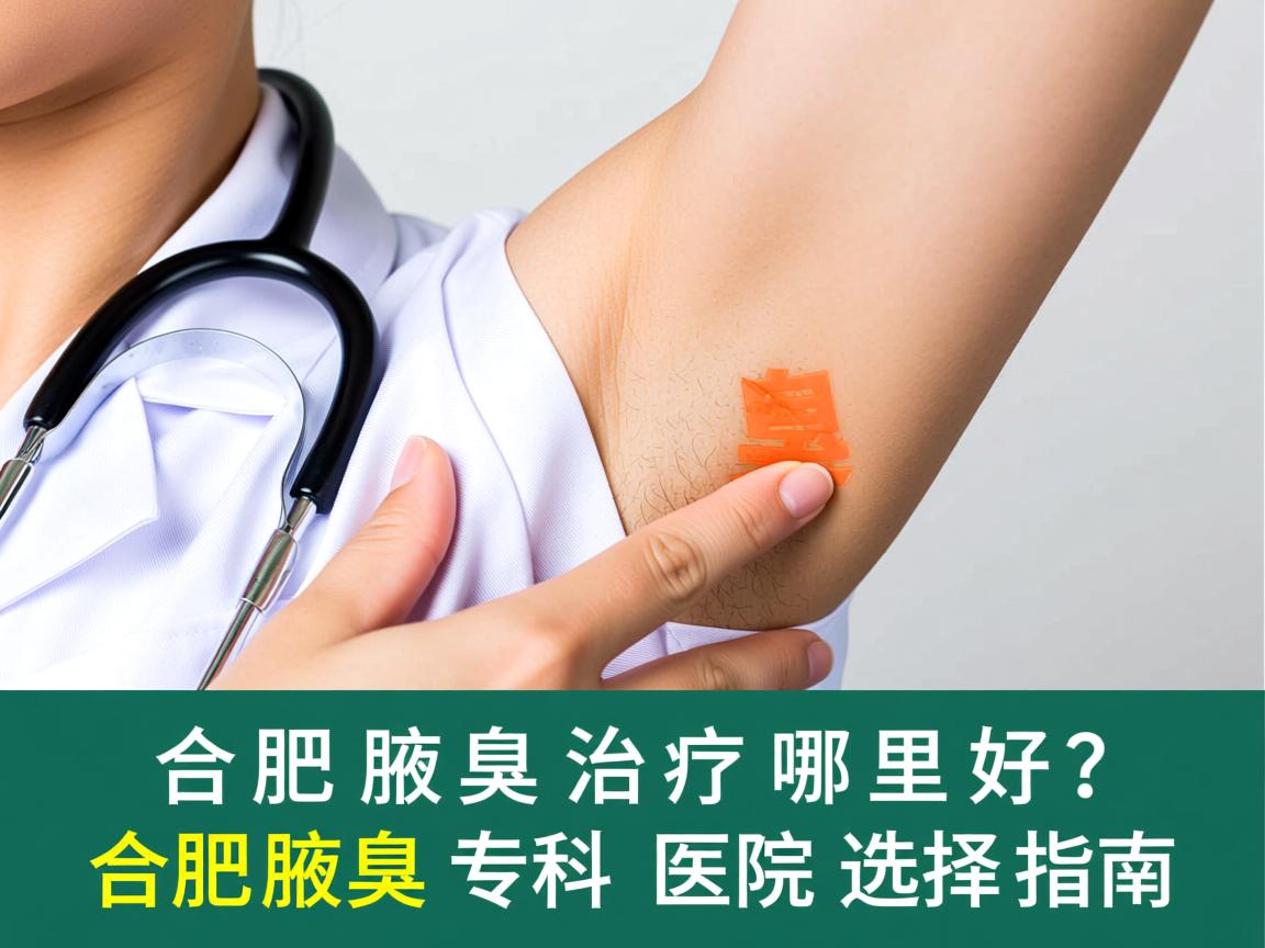 合肥腋臭治疗哪里好?合肥腋臭专科医院选择指南 合肥腋臭治疗哪里好?合肥腋臭专科医院选择指南