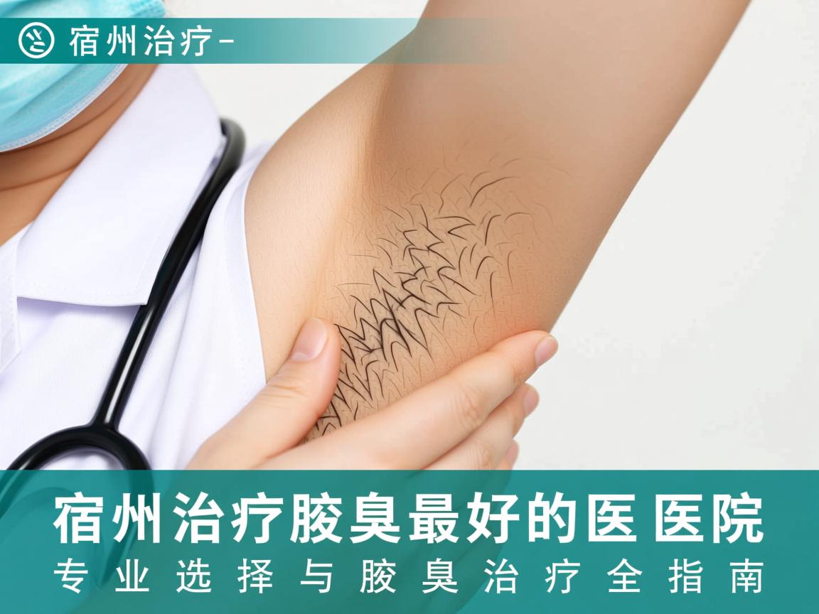 宿州治疗腋臭最好的医院,专业选择与腋臭治疗全指南 宿州治疗腋臭最好的医院,专业选择与腋臭治疗全指南