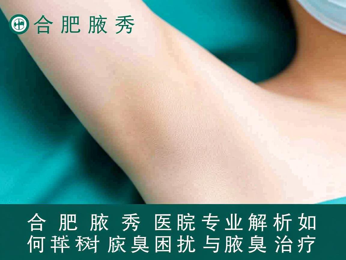 合肥腋秀医院专业解析,如何科学应对腋臭困扰与腋臭治疗 合肥腋秀医院专业解析,如何科学应对腋臭困扰与腋臭治疗