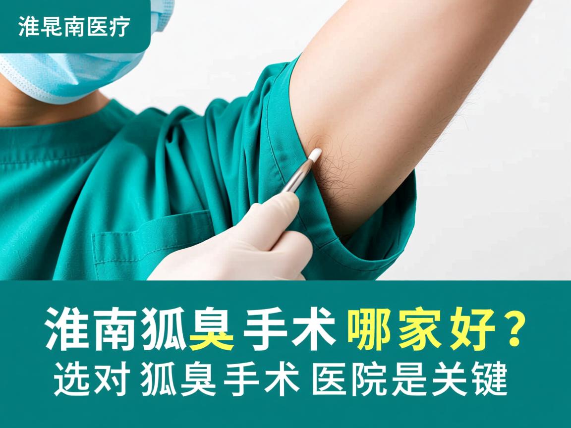淮南狐臭手术哪家好?选对狐臭手术医院是关键 淮南狐臭手术哪家好?选对狐臭手术医院是关键