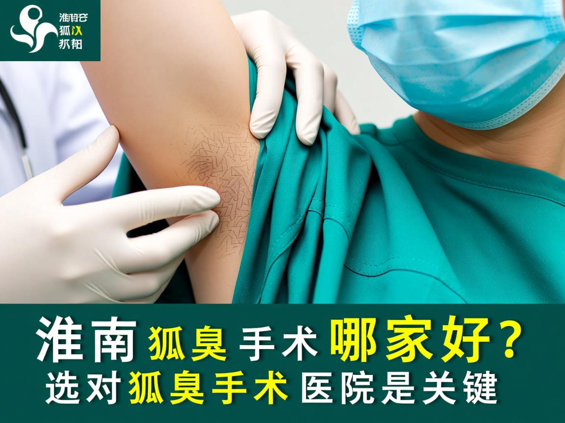 淮南狐臭手术哪家好?选对狐臭手术医院是关键 淮南狐臭手术哪家好?选对狐臭手术医院是关键