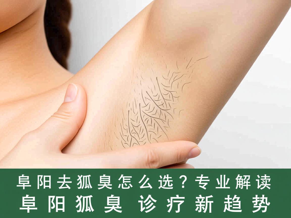 阜阳去狐臭怎么选？专业解读阜阳狐臭诊疗新趋势