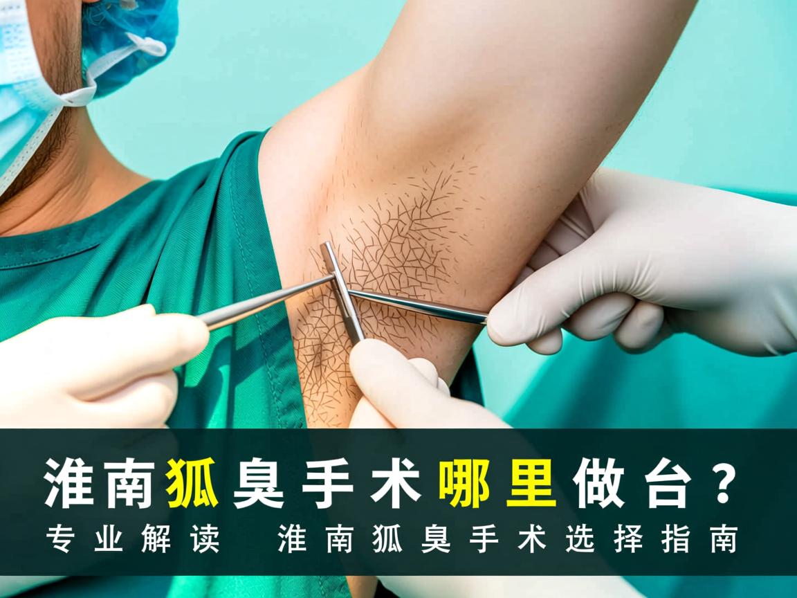 淮南狐臭手术哪里做?专业解读淮南狐臭手术选择指南 淮南狐臭手术哪里做?专业解读淮南狐臭手术选择指南