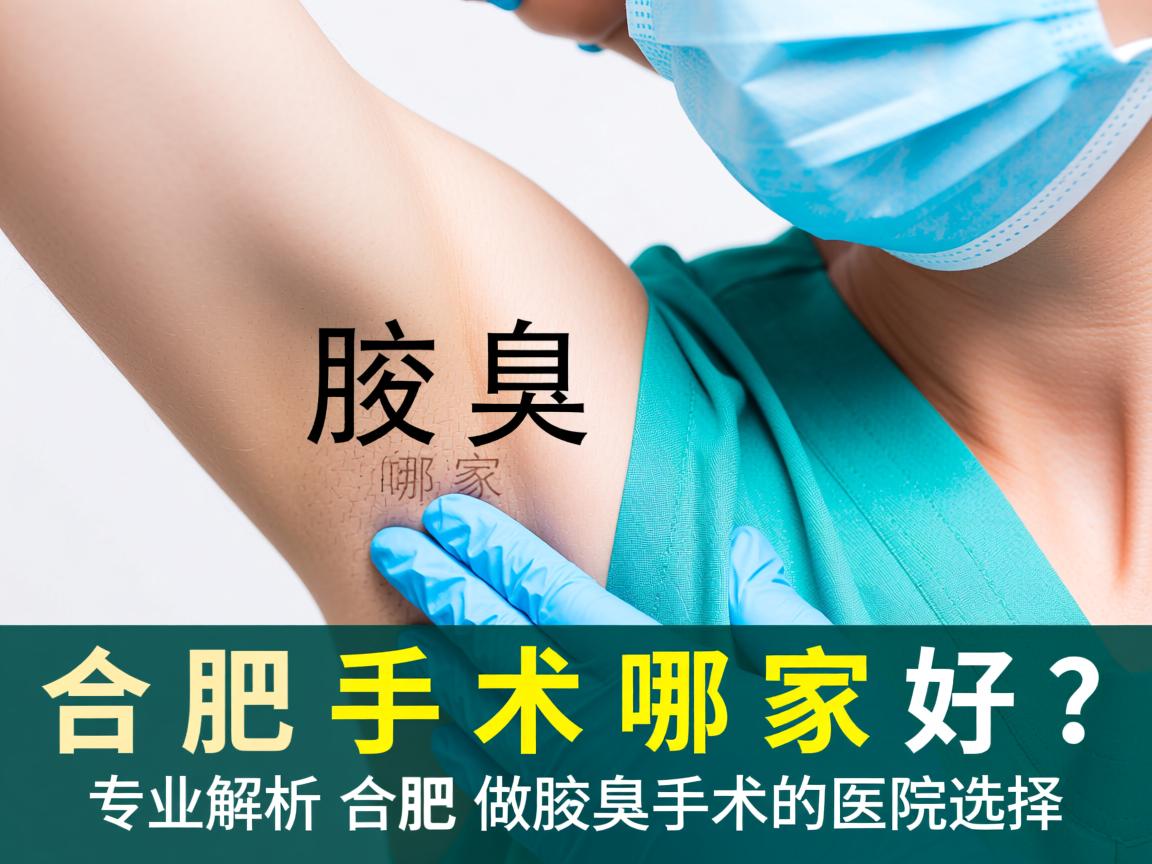 合肥腋臭手术哪家好?专业解析合肥做腋臭手术的医院选择 合肥腋臭手术哪家好?专业解析合肥做腋臭手术的医院选择