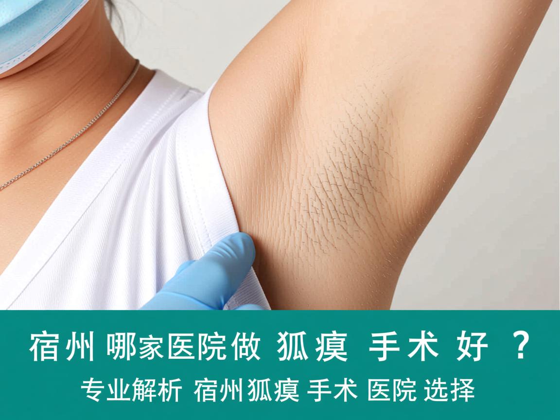 宿州哪家医院做狐臭手术好?专业解析宿州狐臭手术医院选择 宿州哪家医院做狐臭手术好?专业解析宿州狐臭手术医院选择