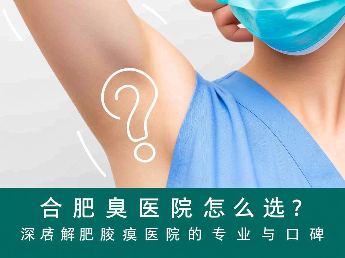 合肥腋臭医院怎么选?深度解析合肥腋臭医院的专业与口碑 合肥腋臭医院怎么选?深度解析合肥腋臭医院的专业与口碑