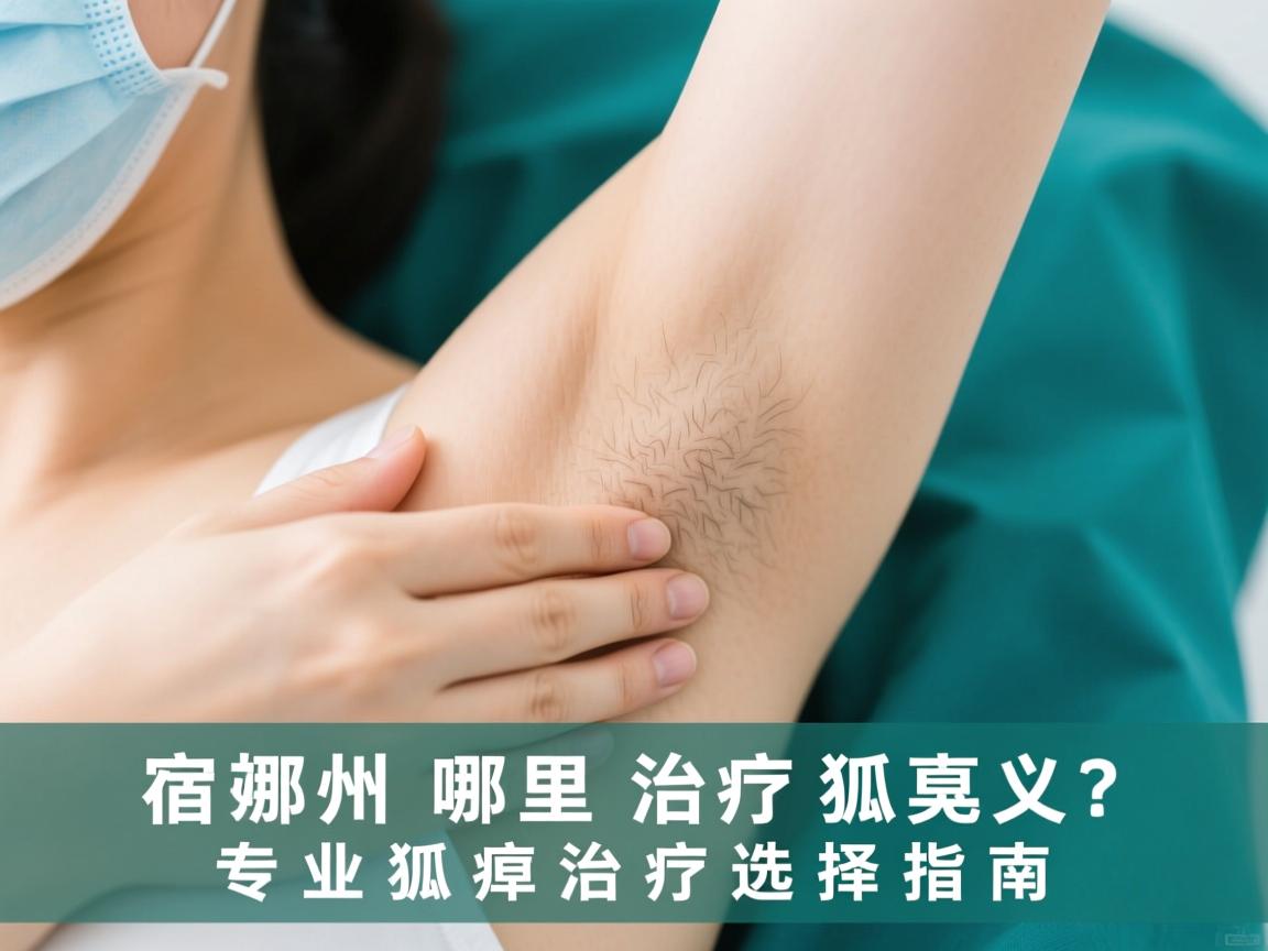 宿州哪里治疗狐臭?专业狐臭治疗选择指南 宿州哪里治疗狐臭?专业狐臭治疗选择指南