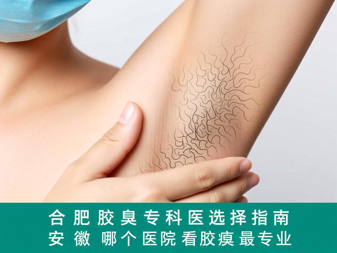 合肥腋臭专科医院选择指南，安徽哪个医院看腋臭最专业