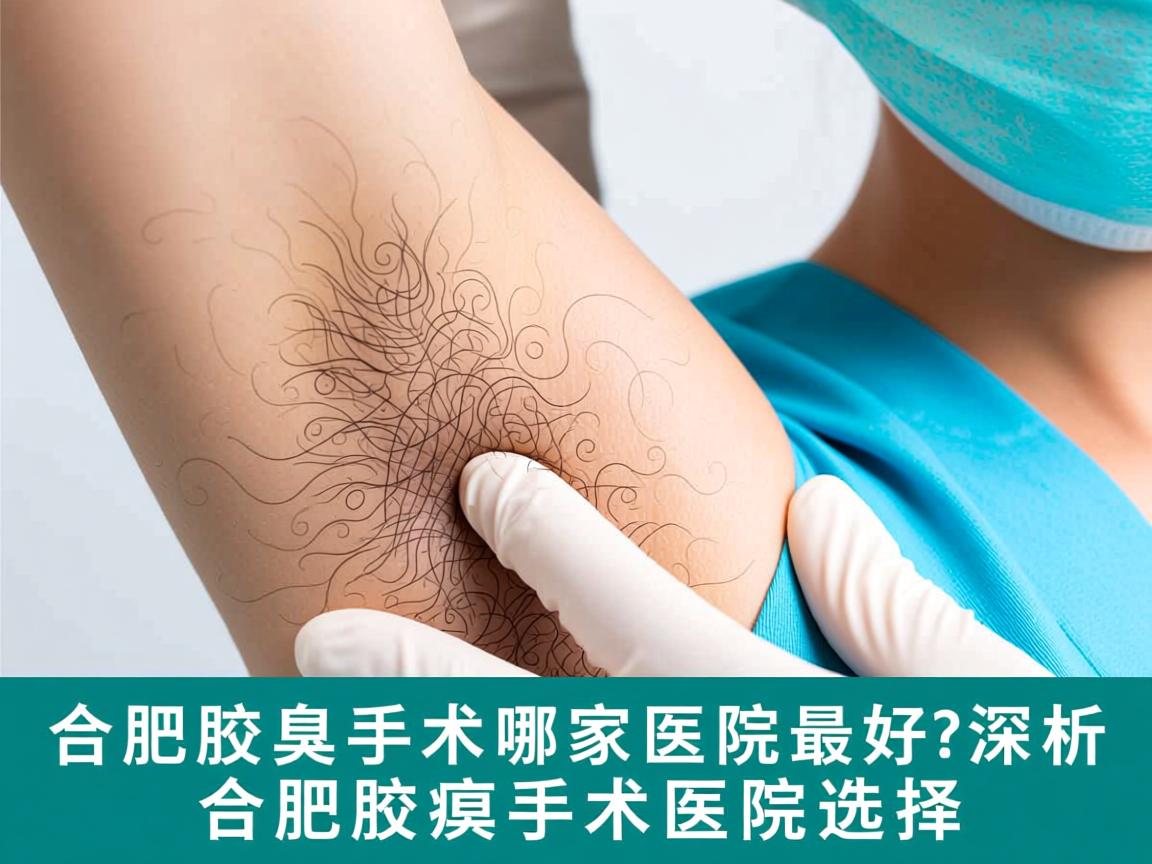 合肥腋臭手术哪家医院最好？深度解析合肥腋臭手术医院选择