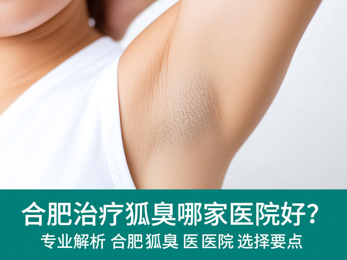 合肥治疗狐臭哪家医院好？专业解析合肥狐臭医院选择要点