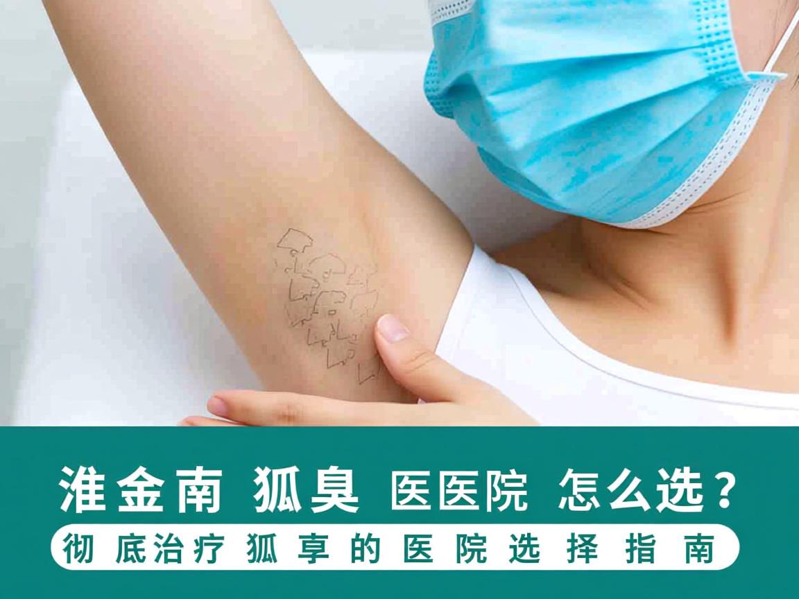 淮南狐臭医院怎么选？彻底治疗狐臭的医院选择指南