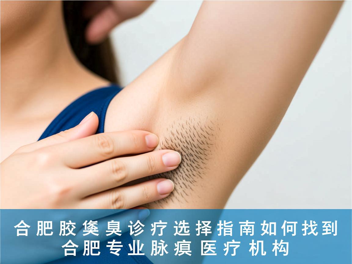 合肥腋臭诊疗选择指南，如何找到合肥专业腋臭医疗机构