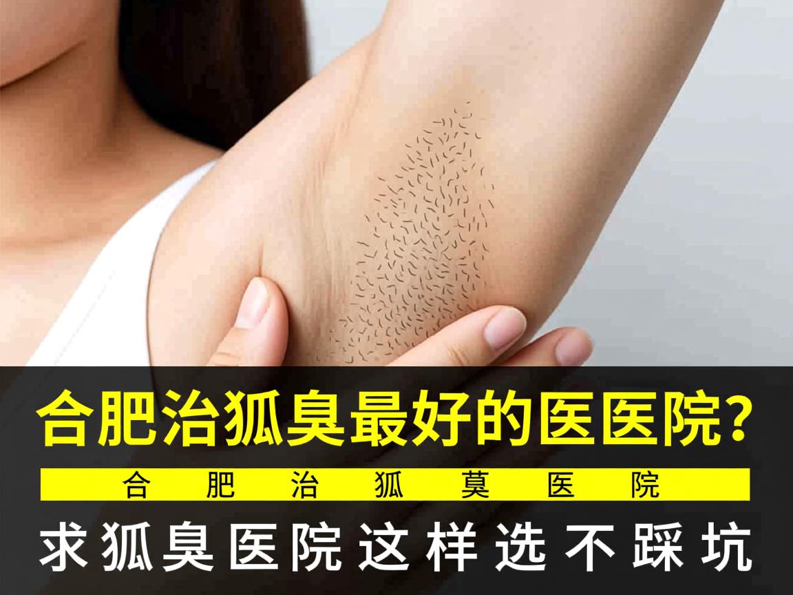合肥治狐臭最好的医院？合肥治狐臭医院这样选不踩坑