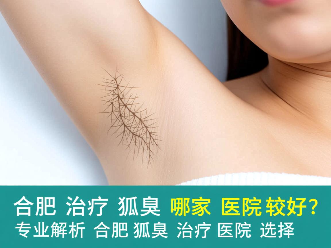 合肥治疗狐臭哪家医院较好？专业解析合肥狐臭治疗医院的选择