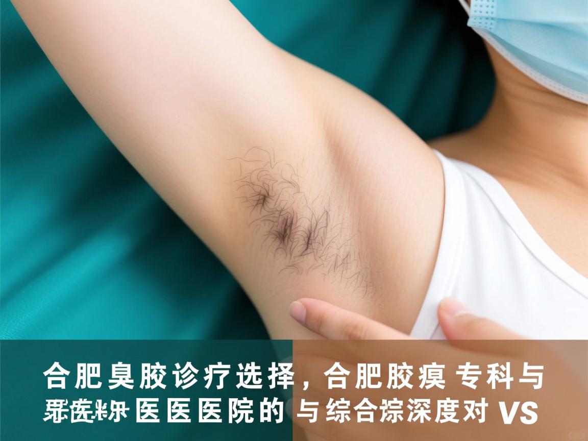 合肥腋臭诊疗选择，合肥腋臭专科医院与综合医院的深度对比