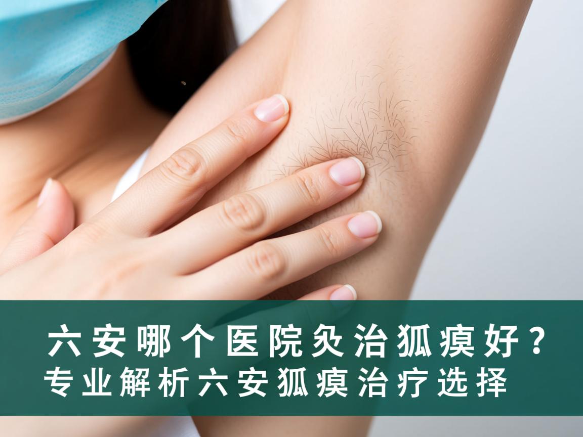 六安哪个医院治狐臭好？专业解析六安狐臭治疗选择